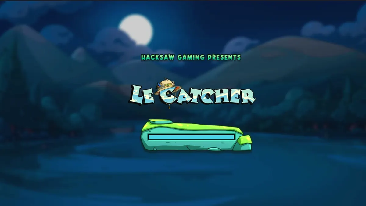 Rakun pemancing di Le Catcher slot